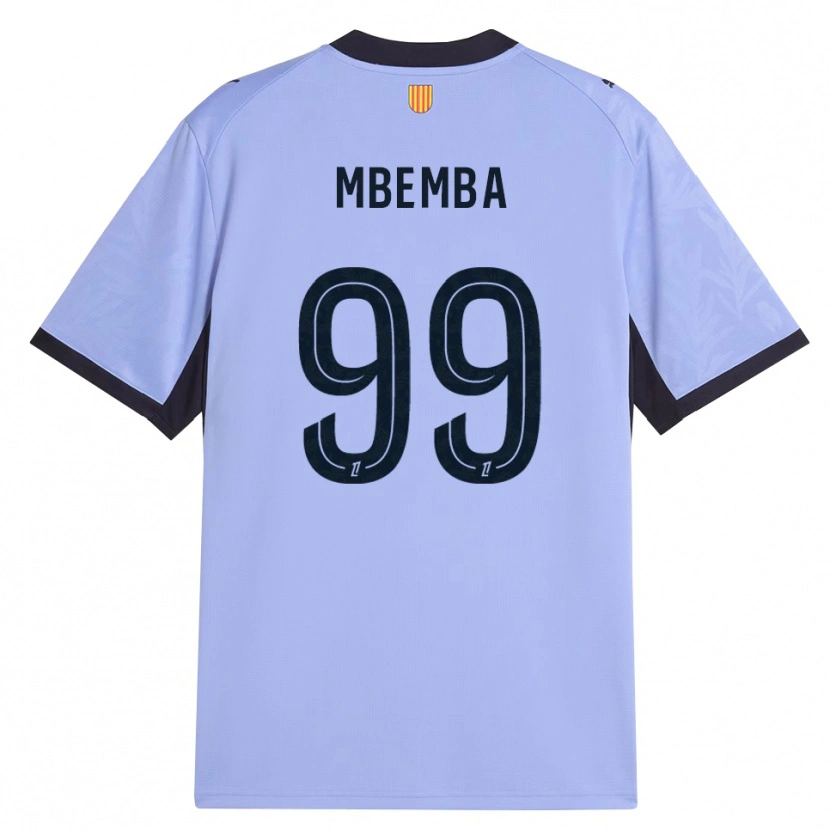 Danxen Uomo Maglia Chancel Mbemba #99 Lavanda Nero Kit Gara Third 2026/27 Maglietta