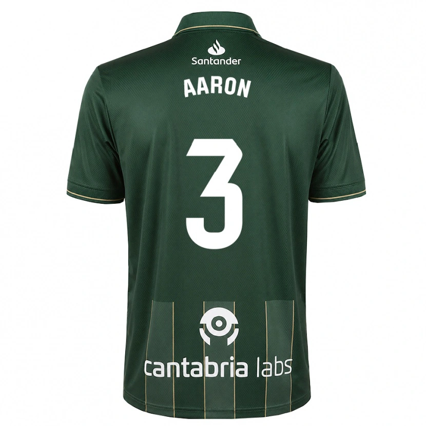 Danxen Uomo Maglia Aarón Martín #3 Grigio Ardesia Scuro Bianco Kit Gara Away 2026/27 Maglietta