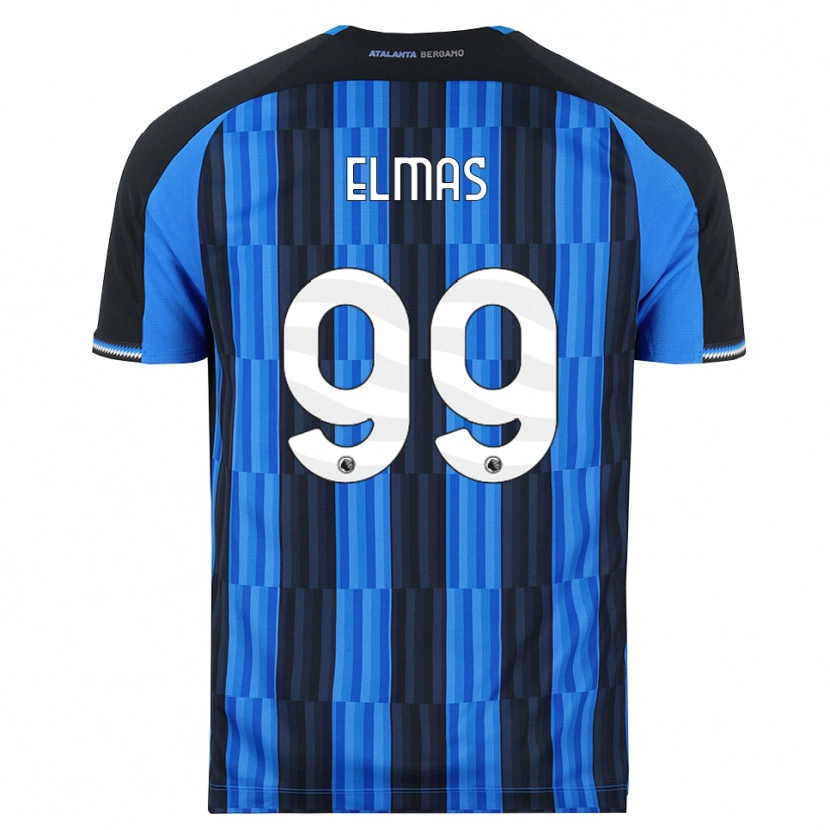 Danxen Uomo Maglia Eljif Elmas #99 Blu Nero Rosso Kit Gara Home 2026/27 Maglietta