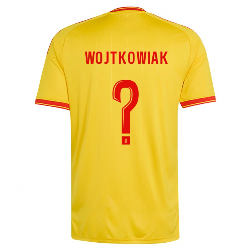 Danxen Donna Maglia Valentin Wojtkowiak #0 Oro Arancio Rosso Kit Gara Home 2026/27 Maglietta