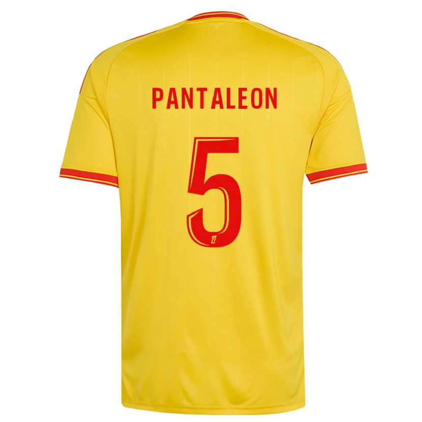 Danxen Donna Maglia Tom Pantaleon #5 Oro Arancio Rosso Kit Gara Home 2026/27 Maglietta