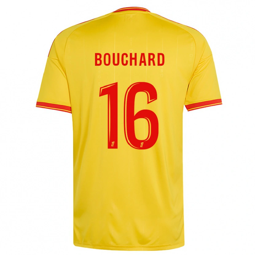 Danxen Donna Maglia Ambre Bouchard #16 Oro Arancio Rosso Kit Gara Home 2026/27 Maglietta