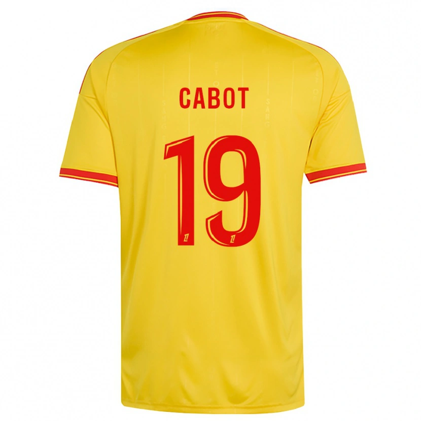 Danxen Donna Maglia Jimmy Cabot #19 Oro Arancio Rosso Kit Gara Home 2026/27 Maglietta