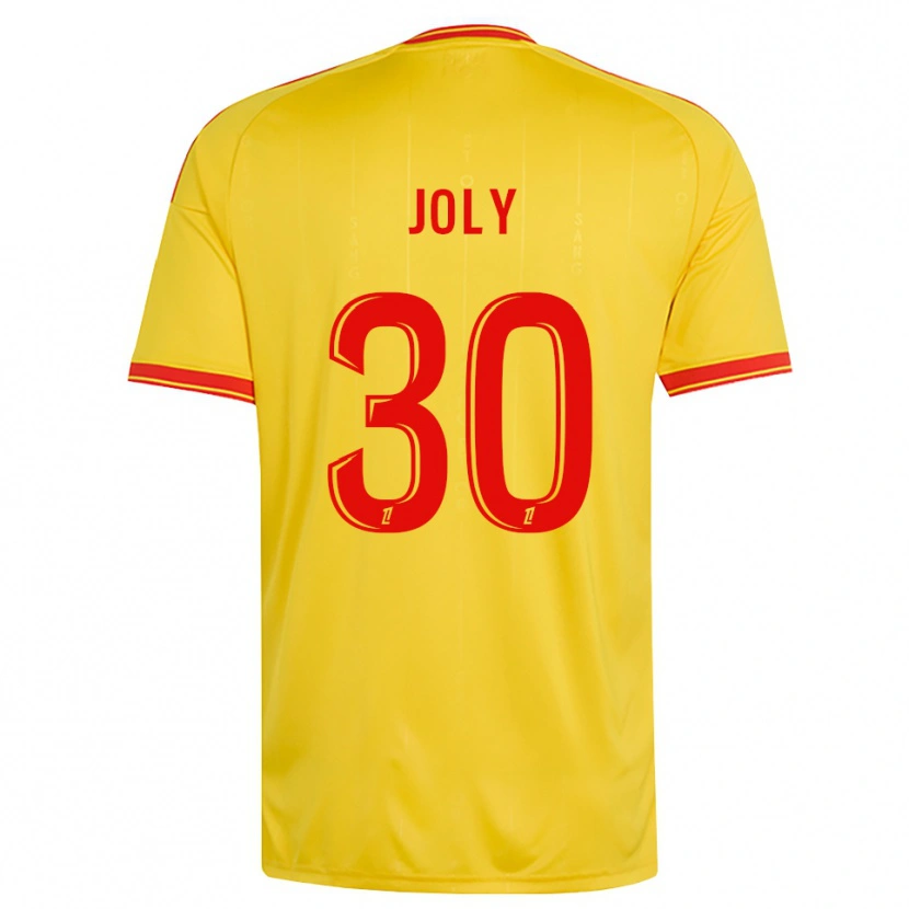 Danxen Donna Maglia Blandine Joly #30 Oro Arancio Rosso Kit Gara Home 2026/27 Maglietta