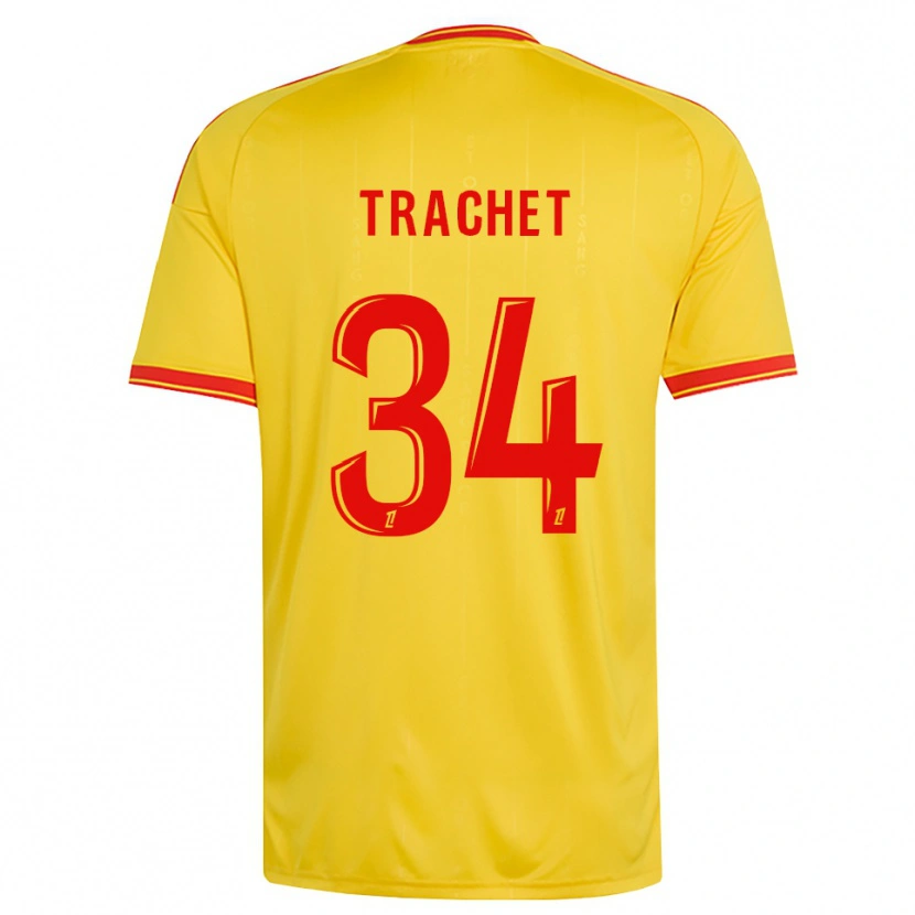 Danxen Donna Maglia Amélie Trachet #34 Oro Arancio Rosso Kit Gara Home 2026/27 Maglietta