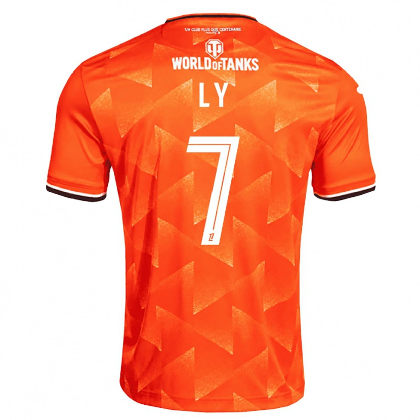 Danxen Donna Maglia Mactar Ly #7 Arancio Bianco Nero Kit Gara Home 2026/27 Maglietta