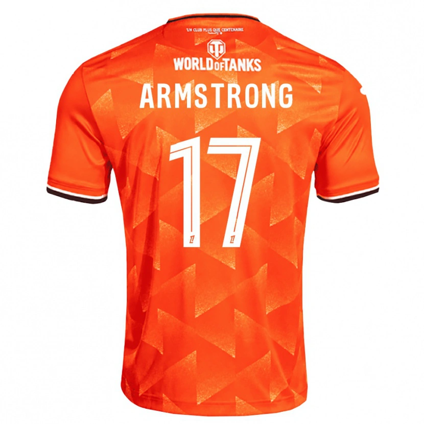 Danxen Donna Maglia Desmond Armstrong #17 Arancio Bianco Nero Kit Gara Home 2026/27 Maglietta