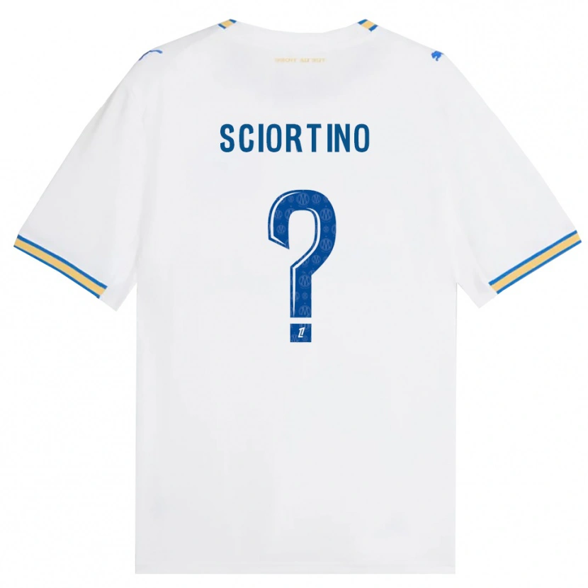 Danxen Donna Maglia Paolo Sciortino #0 Blu Schiarente Bianco Kit Gara Home 2026/27 Maglietta