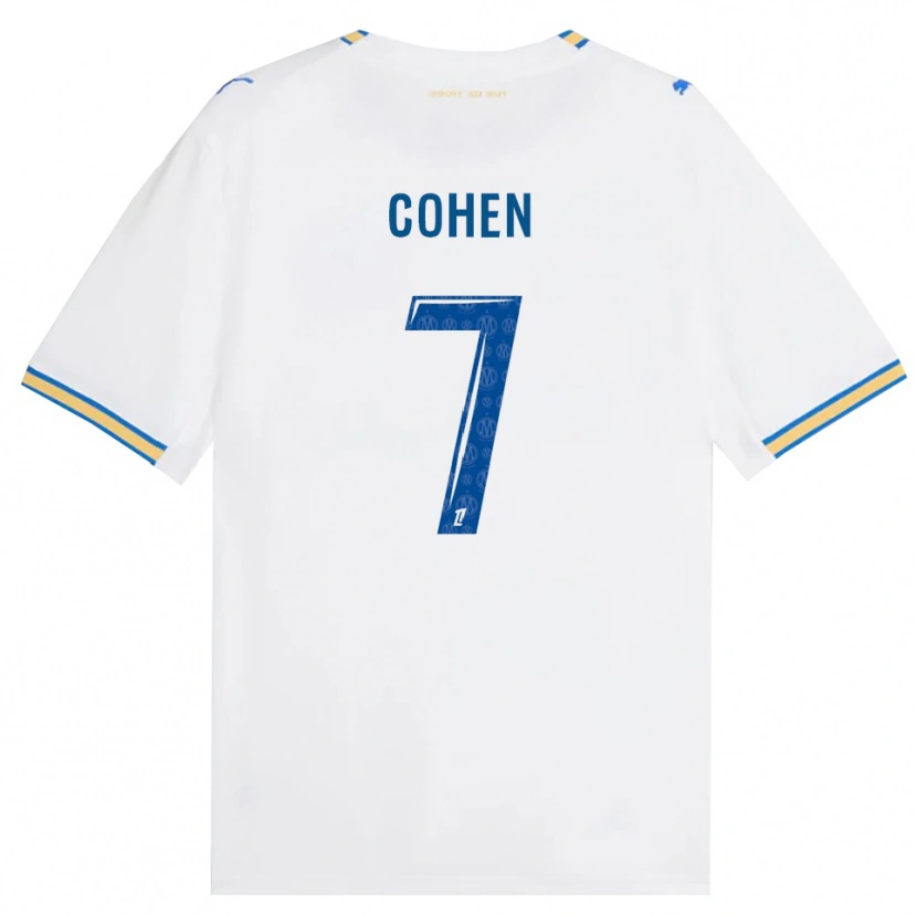 Danxen Donna Maglia Dan Cohen #7 Blu Schiarente Bianco Kit Gara Home 2026/27 Maglietta