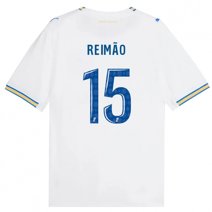 Danxen Donna Maglia Lorenzo Reimão #15 Blu Schiarente Bianco Kit Gara Home 2026/27 Maglietta
