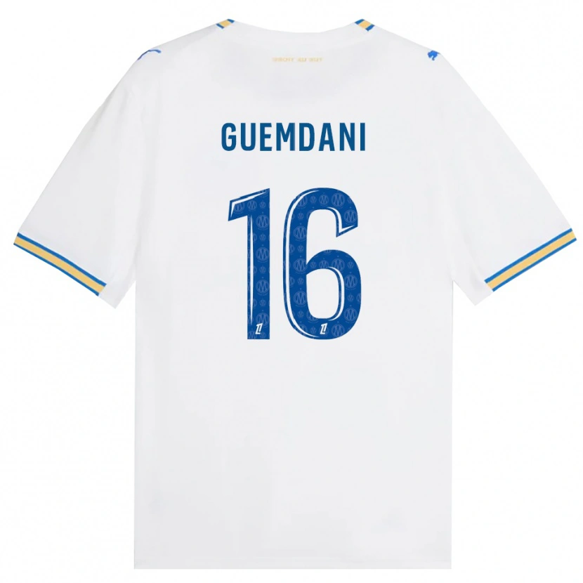 Danxen Donna Maglia Ivan Guemdani #16 Blu Schiarente Bianco Kit Gara Home 2026/27 Maglietta