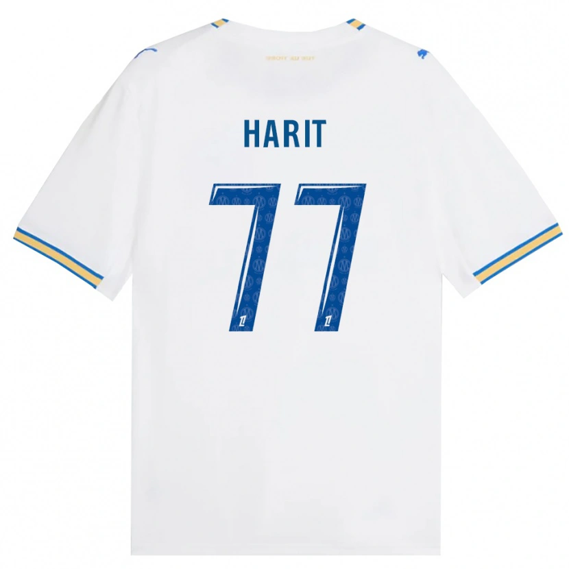 Danxen Donna Maglia Amine Harit #77 Blu Schiarente Bianco Kit Gara Home 2026/27 Maglietta