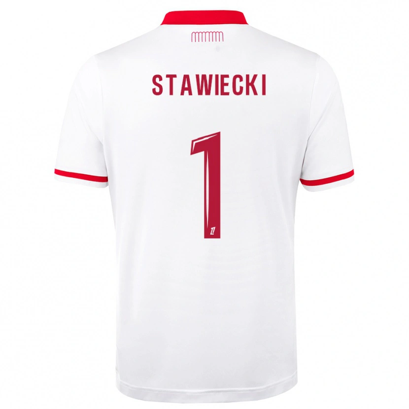 Danxen Donna Maglia Jules Stawiecki #1 Rosso Bianco Kit Gara Home 2026/27 Maglietta