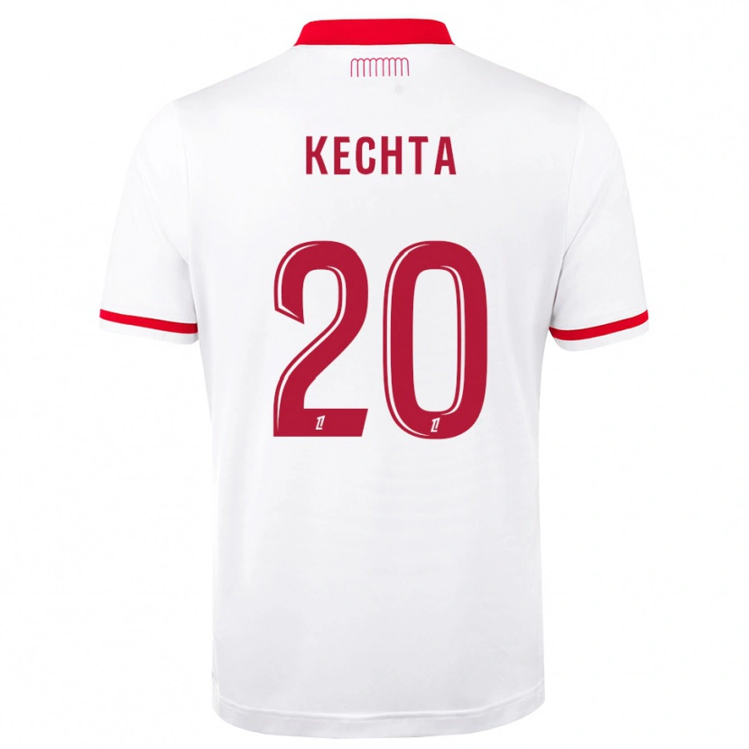 Danxen Donna Maglia Amine Kechta #20 Rosso Bianco Kit Gara Home 2026/27 Maglietta