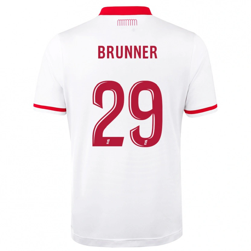Danxen Donna Maglia Paris Brunner #29 Rosso Bianco Kit Gara Home 2026/27 Maglietta