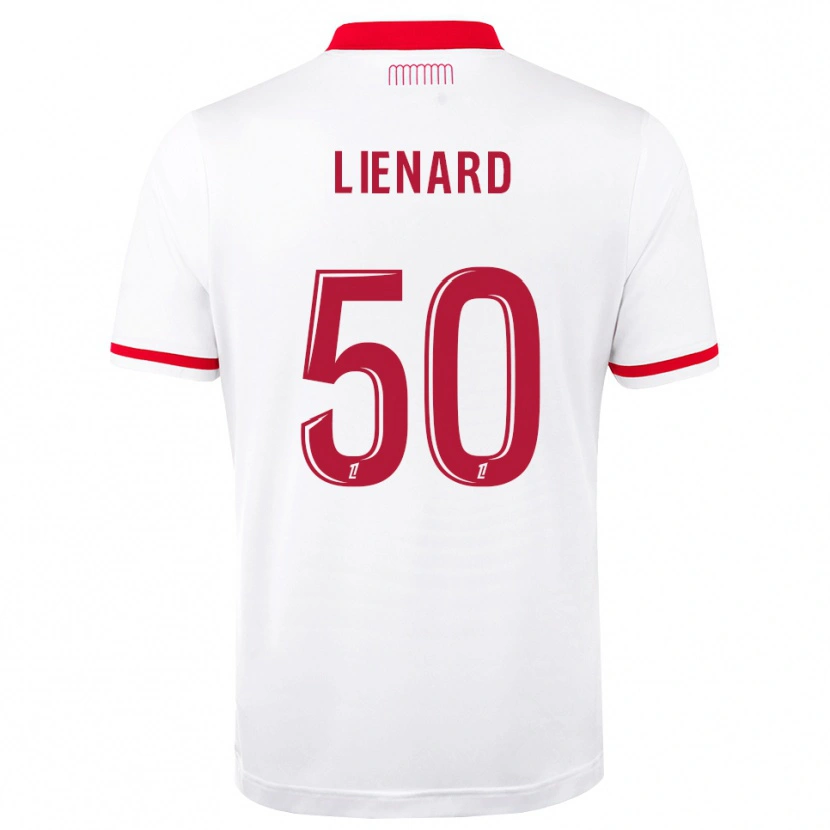 Danxen Donna Maglia Yann Lienard #50 Rosso Bianco Kit Gara Home 2026/27 Maglietta