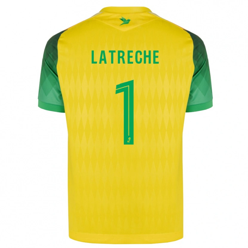 Danxen Donna Maglia Yanis Latreche #1 Giallo Verde Rosso Kit Gara Home 2026/27 Maglietta