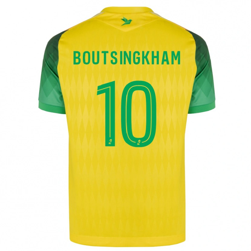 Danxen Donna Maglia Hugo Boutsingkham #10 Giallo Verde Rosso Kit Gara Home 2026/27 Maglietta