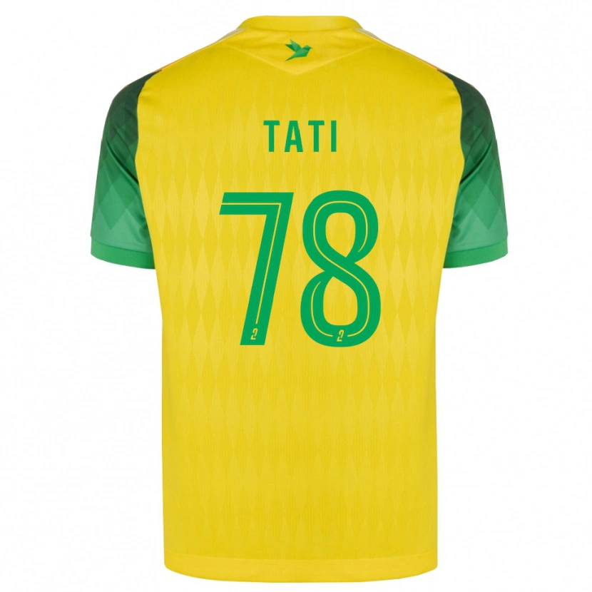 Danxen Donna Maglia Tylel Tati #78 Giallo Verde Rosso Kit Gara Home 2026/27 Maglietta