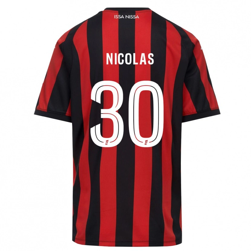 Danxen Donna Maglia Lina-Lou Nicolas #30 Rosso Nero Bianco Kit Gara Home 2026/27 Maglietta