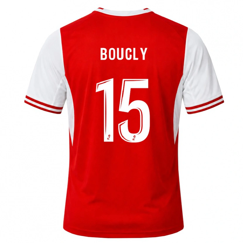 Danxen Donna Maglia Maïté Boucly #15 Rosso Bianco Kit Gara Home 2026/27 Maglietta