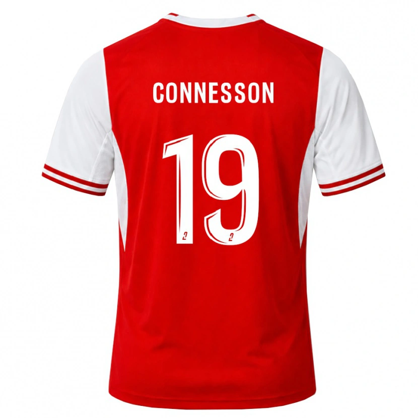 Danxen Donna Maglia Adele Connesson #19 Rosso Bianco Kit Gara Home 2026/27 Maglietta
