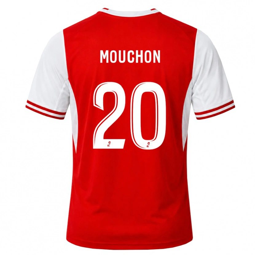 Danxen Donna Maglia Noemie Mouchon #20 Rosso Bianco Kit Gara Home 2026/27 Maglietta
