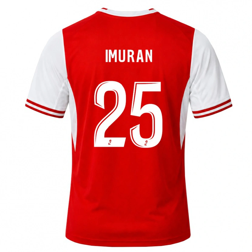 Danxen Donna Maglia Rofiat Adenike Imuran #25 Rosso Bianco Kit Gara Home 2026/27 Maglietta