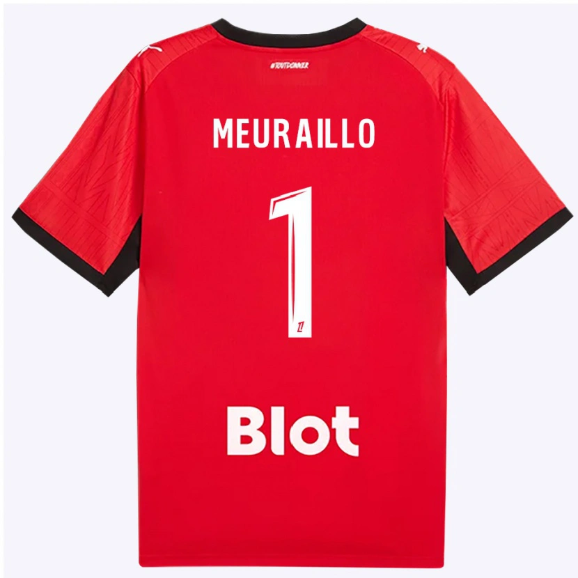 Danxen Donna Maglia Thâo Mouapa Mwa Meuraillo #1 Rosso Nero Bianco Kit Gara Home 2026/27 Maglietta