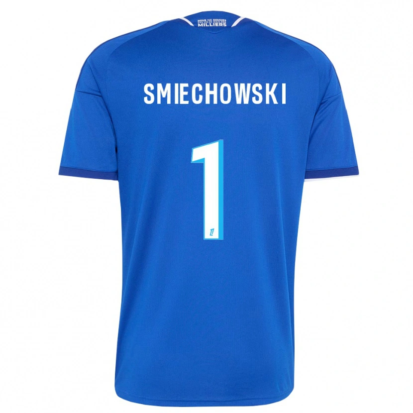 Danxen Donna Maglia Artur Smiechowski #1 Blu Reale Bianco Kit Gara Home 2026/27 Maglietta