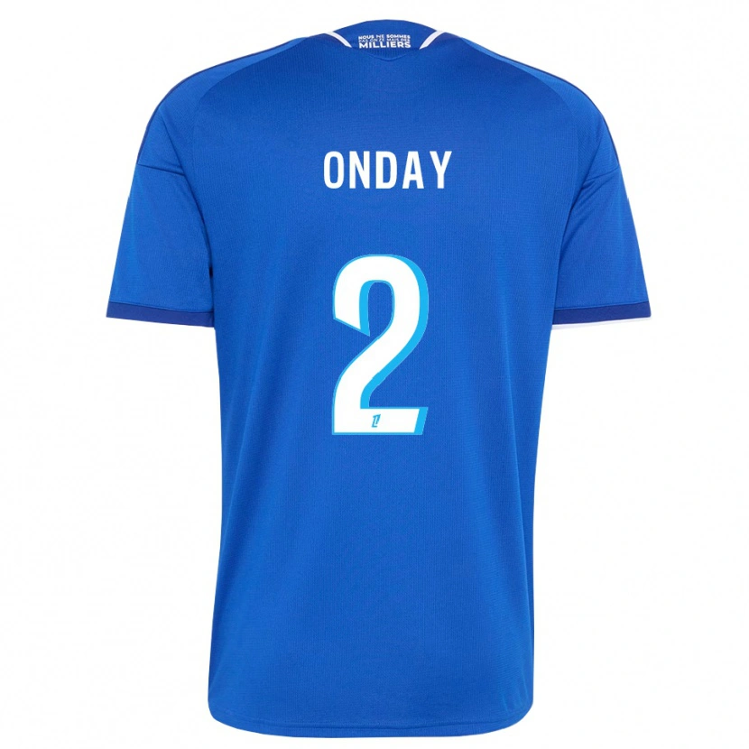 Danxen Donna Maglia Georges Onday #2 Blu Reale Bianco Kit Gara Home 2026/27 Maglietta