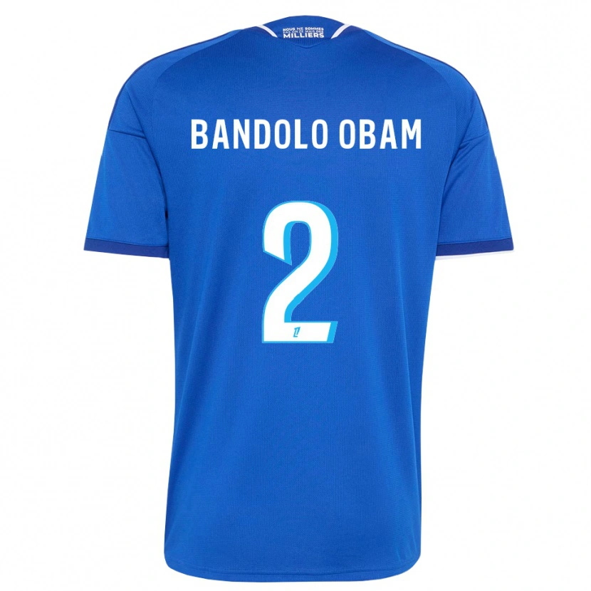 Danxen Donna Maglia Randy Bandolo Obam #2 Blu Reale Bianco Kit Gara Home 2026/27 Maglietta