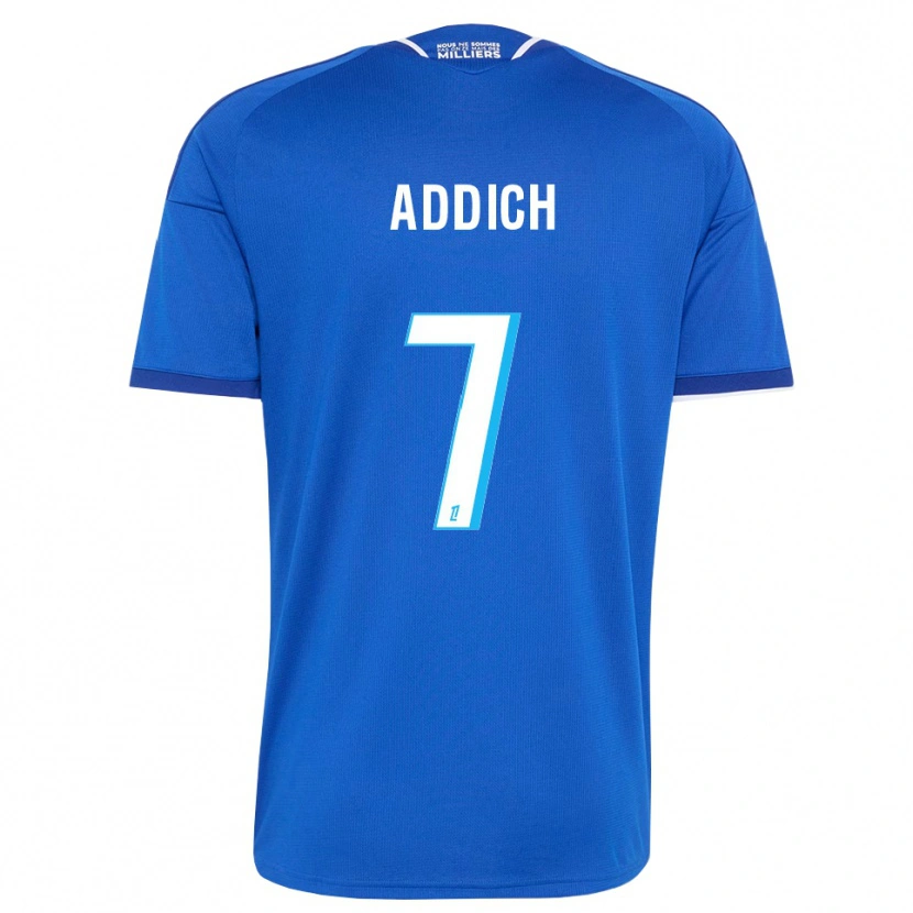 Danxen Donna Maglia Yanis Addich #7 Blu Reale Bianco Kit Gara Home 2026/27 Maglietta