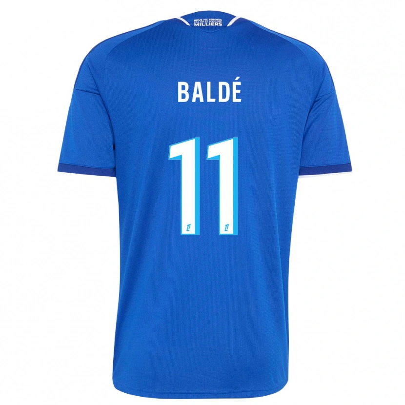 Danxen Donna Maglia Fatoumata Baldé #11 Blu Reale Bianco Kit Gara Home 2026/27 Maglietta