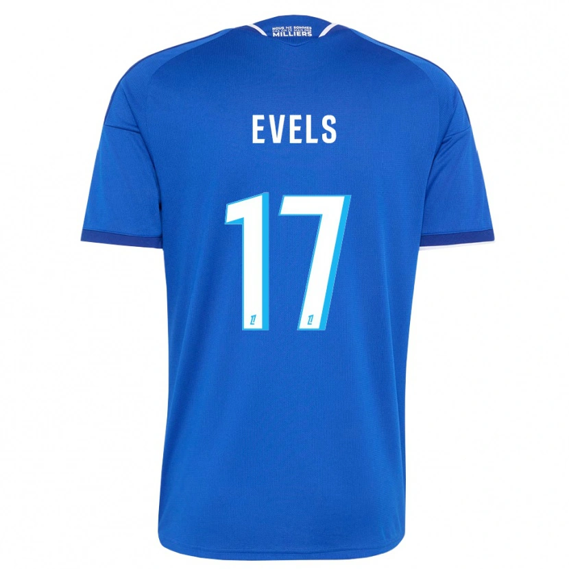 Danxen Donna Maglia Emily Evels #17 Blu Reale Bianco Kit Gara Home 2026/27 Maglietta