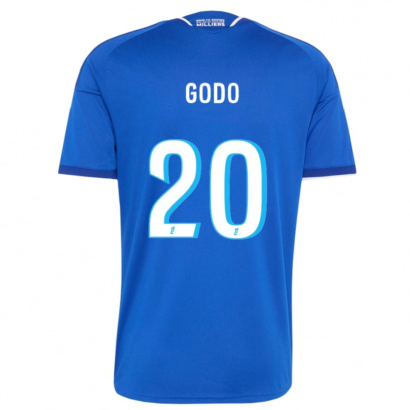 Danxen Donna Maglia Martial Godo #20 Blu Reale Bianco Kit Gara Home 2026/27 Maglietta
