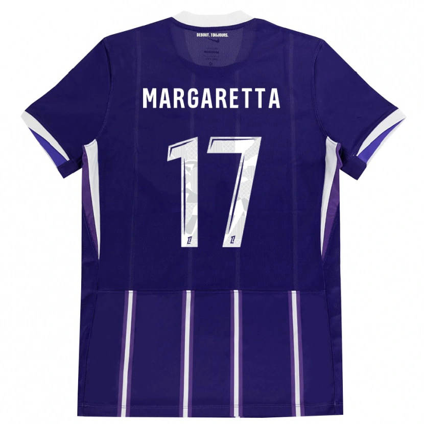 Danxen Donna Maglia Jessica Margaretta #17 Viola Bianco Kit Gara Home 2026/27 Maglietta