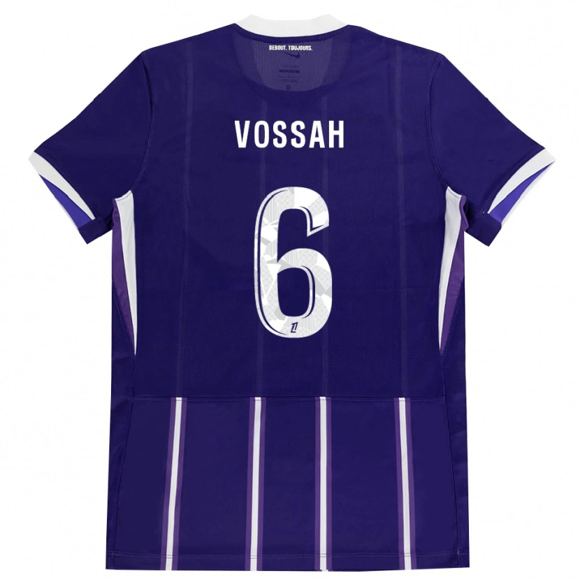 Danxen Donna Maglia Alexis Vossah #6 Viola Bianco Kit Gara Home 2026/27 Maglietta