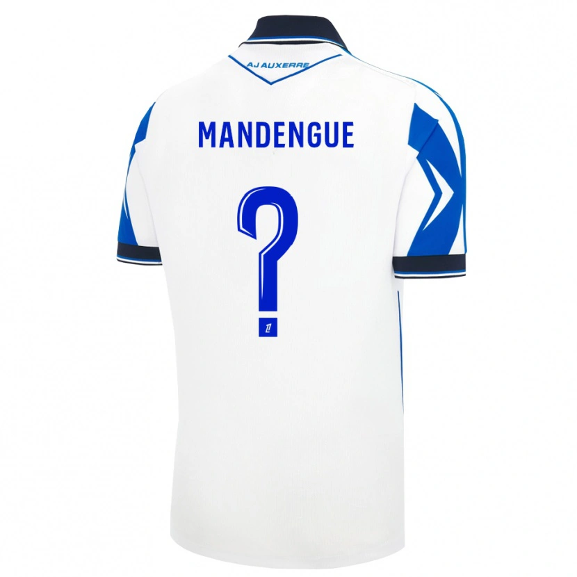 Danxen Donna Maglia Rayan Mandengue #0 Nero Bianco Blu Kit Gara Home 2026/27 Maglietta