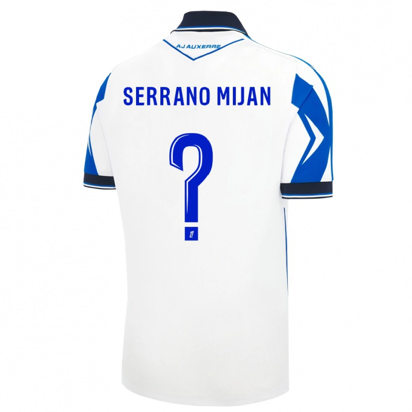 Danxen Donna Maglia Joye Serrano Mijan #0 Nero Bianco Blu Kit Gara Home 2026/27 Maglietta
