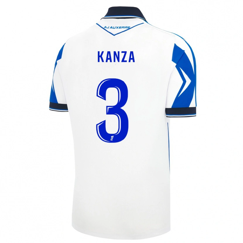 Danxen Donna Maglia Gloire Kanza #3 Nero Bianco Blu Kit Gara Home 2026/27 Maglietta