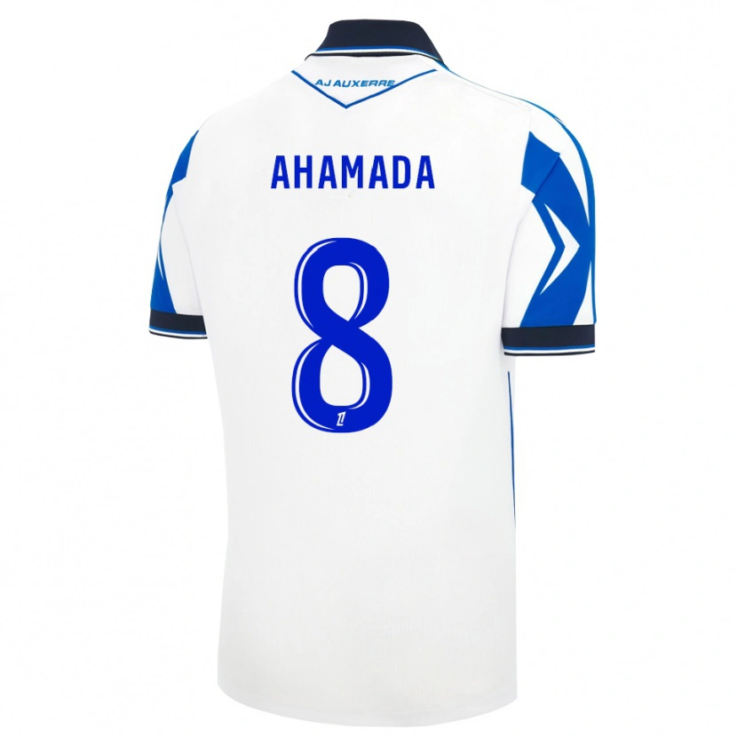 Danxen Donna Maglia Naouirou Ahamada #8 Nero Bianco Blu Kit Gara Home 2026/27 Maglietta