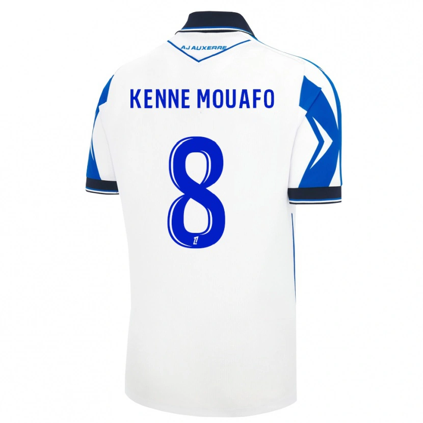 Danxen Donna Maglia Kilyan Kenne Mouafo #8 Nero Bianco Blu Kit Gara Home 2026/27 Maglietta