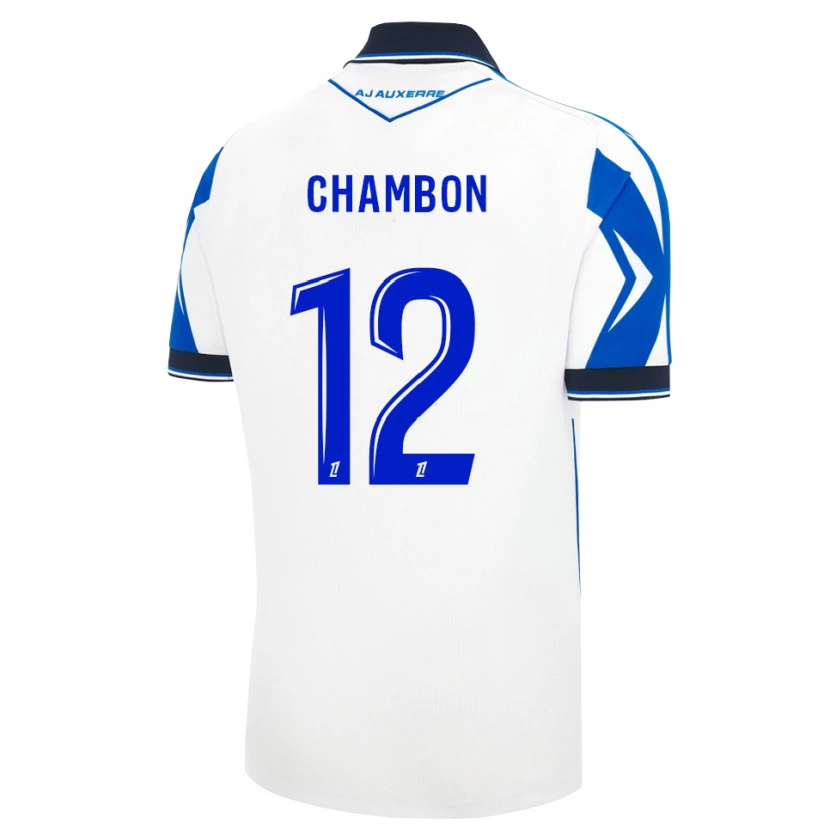 Danxen Donna Maglia Maxence Chambon #12 Nero Bianco Blu Kit Gara Home 2026/27 Maglietta