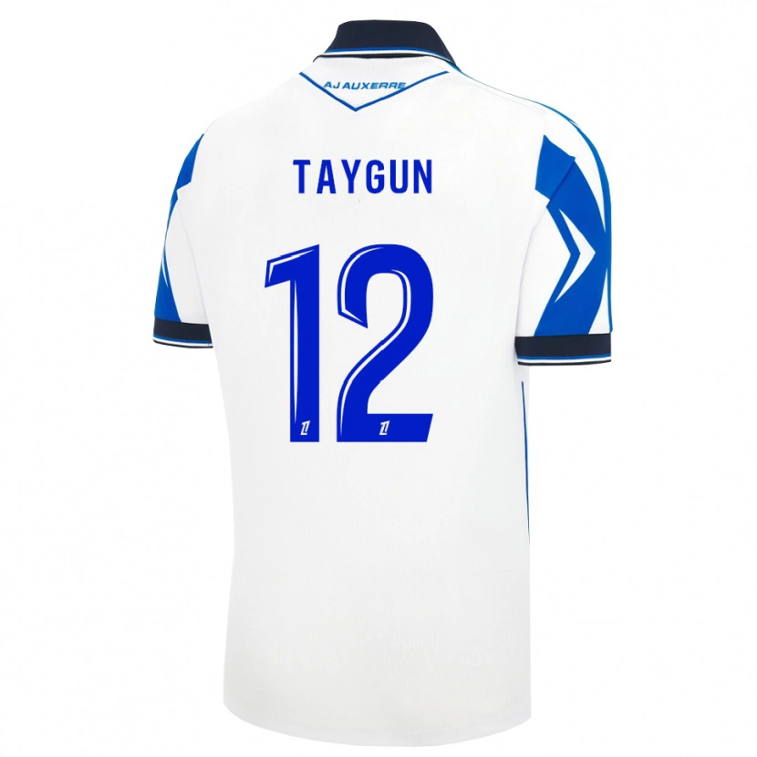 Danxen Donna Maglia Omer Taygun #12 Nero Bianco Blu Kit Gara Home 2026/27 Maglietta