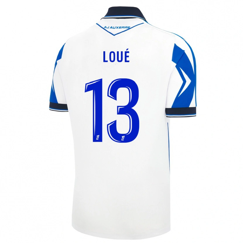 Danxen Donna Maglia Mathis-Tony Loué #13 Nero Bianco Blu Kit Gara Home 2026/27 Maglietta