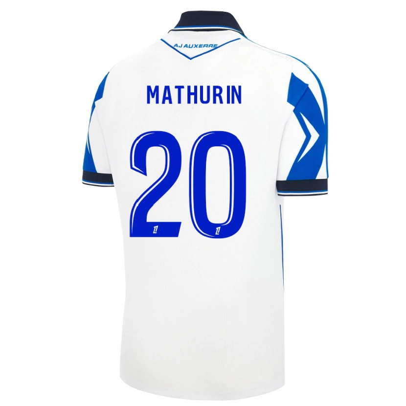 Danxen Donna Maglia Anis Mathurin #20 Nero Bianco Blu Kit Gara Home 2026/27 Maglietta
