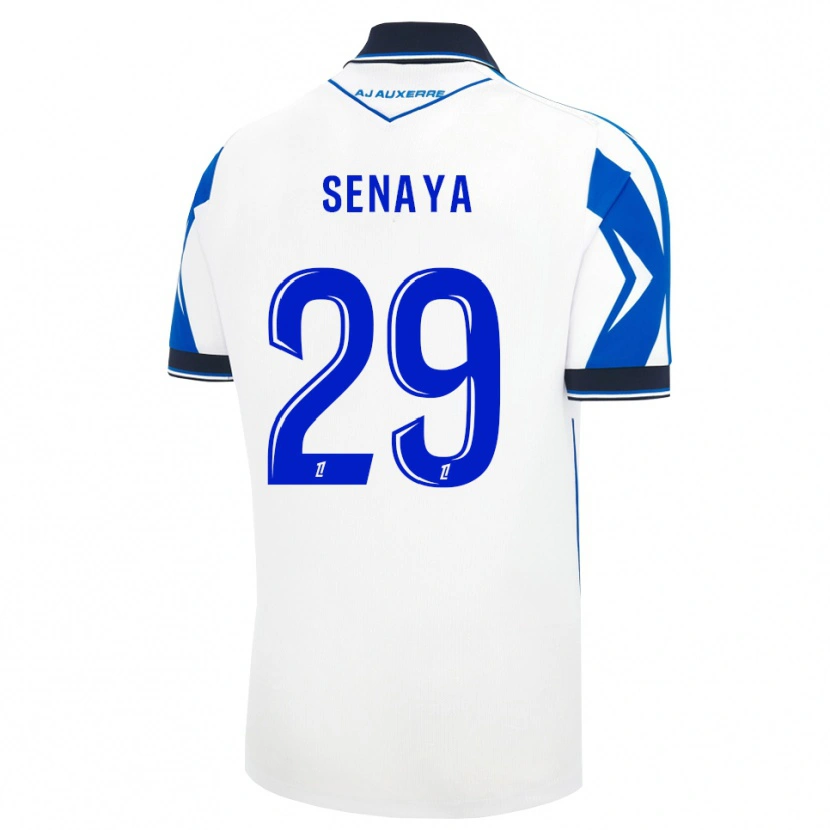Danxen Donna Maglia Marvin Senaya #29 Nero Bianco Blu Kit Gara Home 2026/27 Maglietta