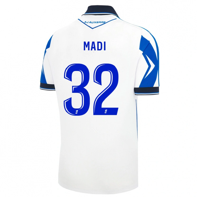 Danxen Donna Maglia Kylian Madi #32 Nero Bianco Blu Kit Gara Home 2026/27 Maglietta