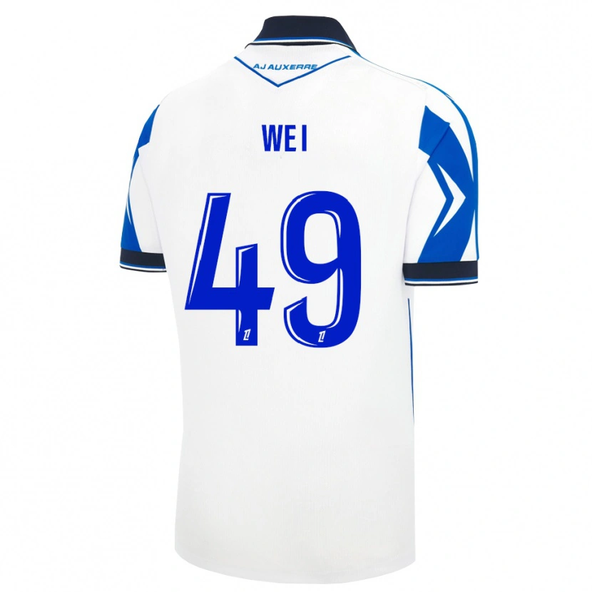 Danxen Donna Maglia Xiangxin Wei #49 Nero Bianco Blu Kit Gara Home 2026/27 Maglietta